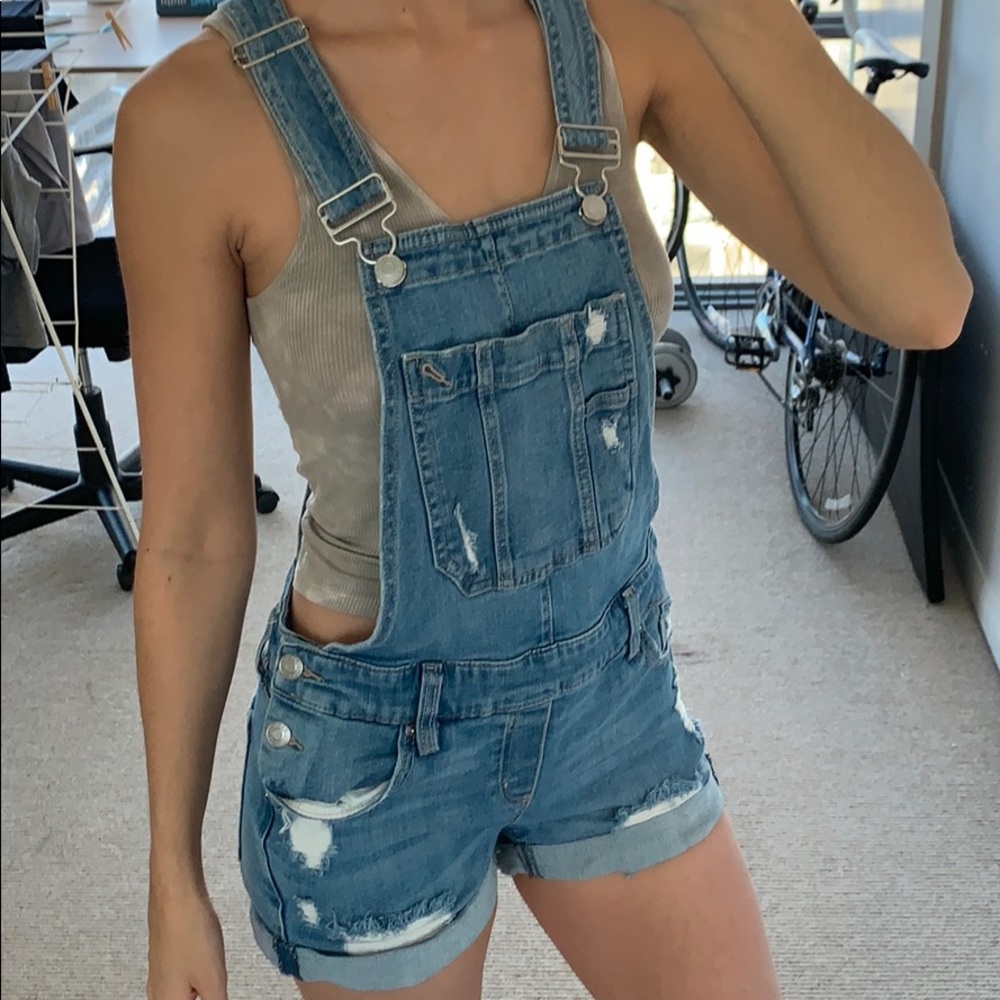 *2 for $20- Denim Romper